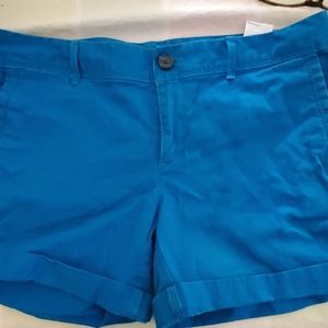 Blue shorts